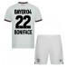 Maillot de foot Bayer Leverkusen Victor Boniface #22 Extérieur vêtements enfant 2023-24 Manches Courtes (+ pantalon court)